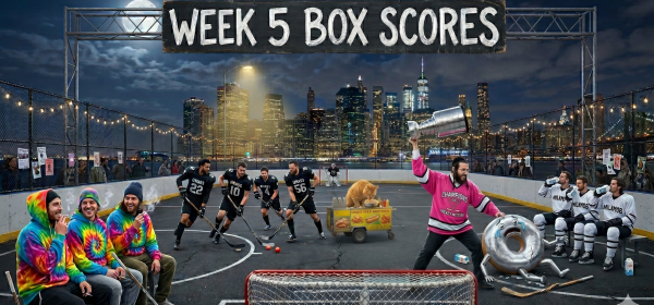 Weeks 5 & 6 Box Scores (Spring 2026)
