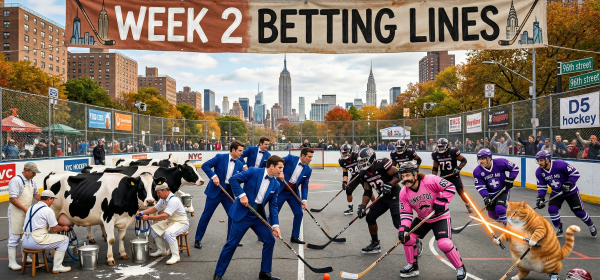 Week 2 Betting Lines (Spring 2026)